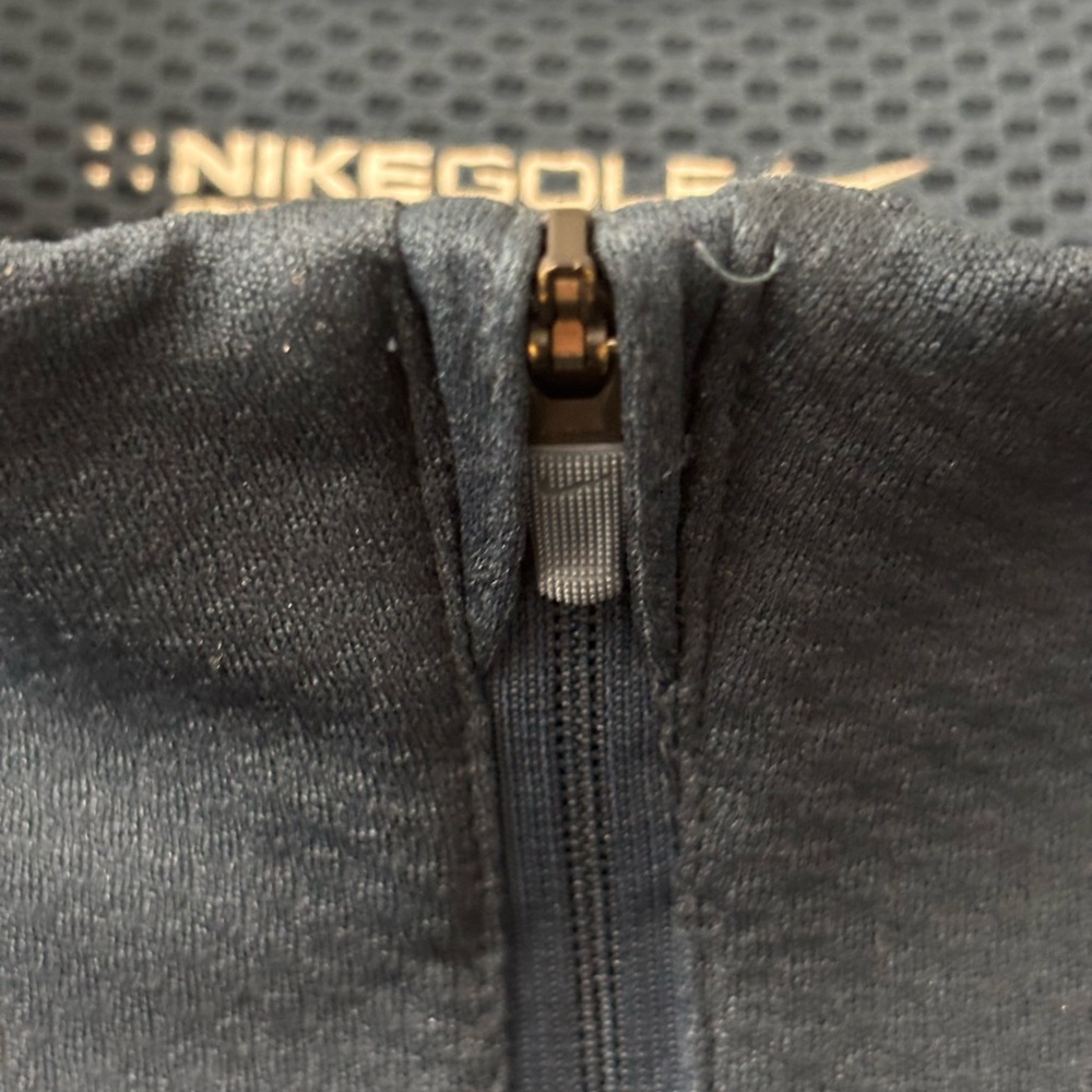 Nike Golf Men's Navy and Heather Gray Performance Jacket - Picture 7 of 8